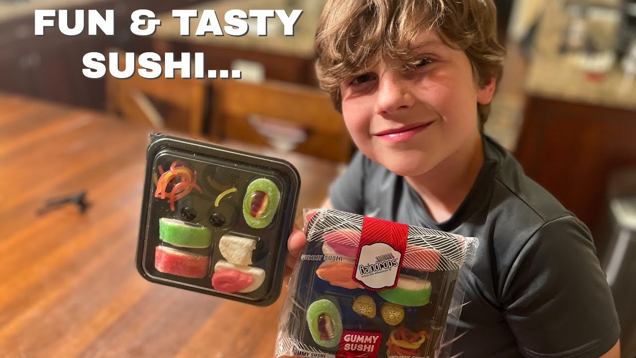 Tiny Candy Sushi Kit, Fun Gummy Candy