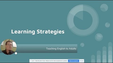 Learning Strategies Overview