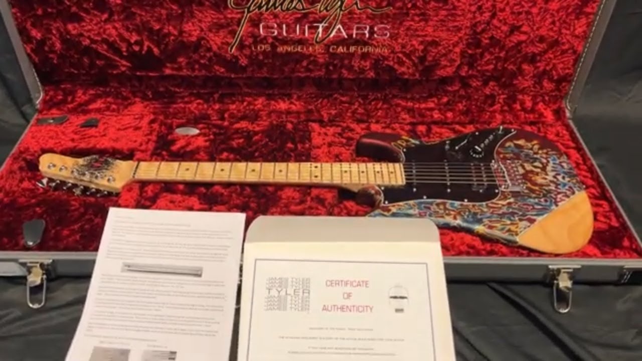 🎸2024 James Tyler USA Studio Elite Guitar in Burning Water - YouTube
