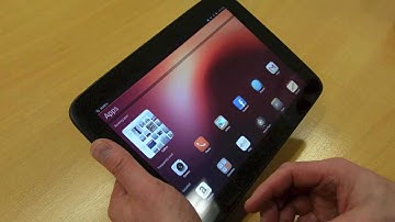 Ubuntu for tablets hands-on