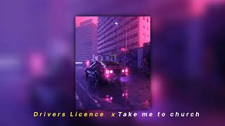 Drivers Licence x Take me to church (Tiktok mashup remix) Olivia Rodrigo x Hozier