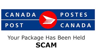 Canada Post Your Package Has Been Held