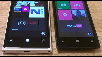 MetroTube Vs MyTube, YouTube Clients on Windows Phone