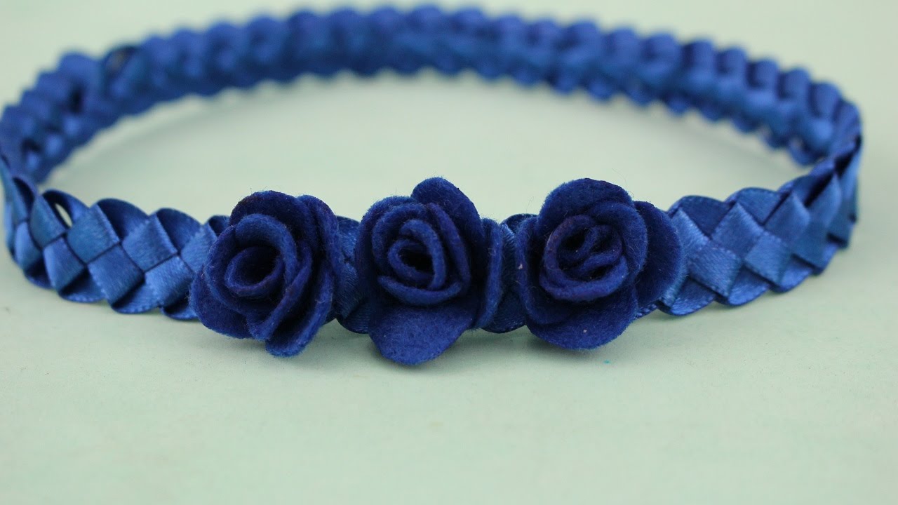 Passo a passo: Rosa fácil de feltro