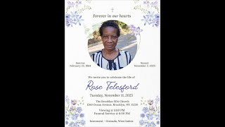 Celebrating the Life of Rose Telesford