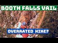 Booth Falls Vail - POPULAR Colorado Hikes - Hike Guide