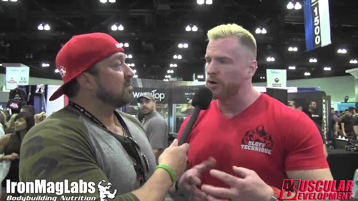 LA FitExpo 2015 | Louis Uridel interviews Jimmy Bl...