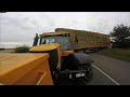 JCB Carting bales, awesome engine sound