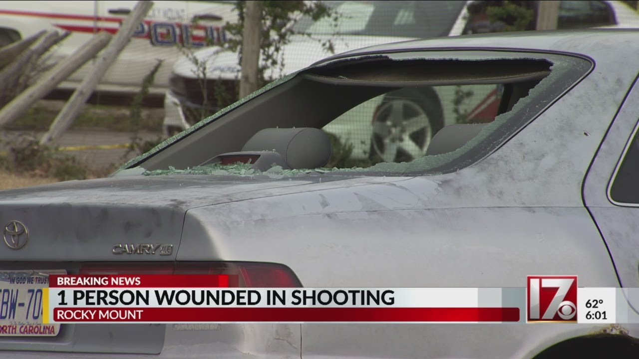 1 wounded in Rocky Mount shooting, police say - YouTube