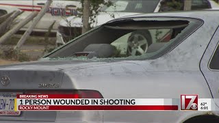 1 wounded in Rocky Mount shooting, police say