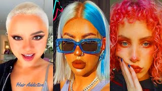 Hair  transformations that remember it all too well. Hair Dye Colorful Tiktok Compilations 2022