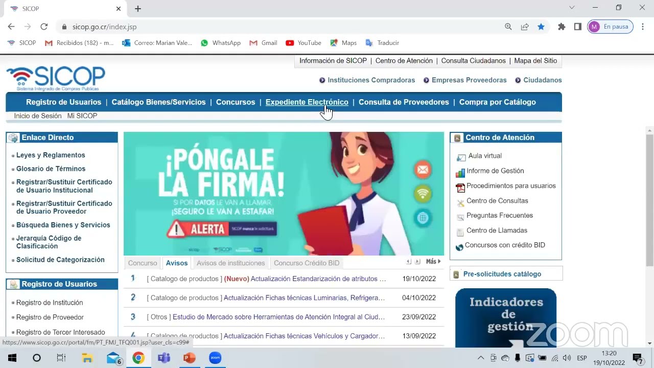 Plan de Webinars 2022: ¿Qué es SICOP?