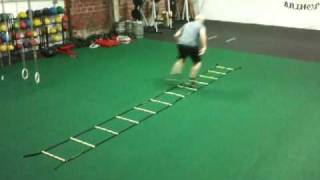 Ladder Drills Backward Icky Shuffle