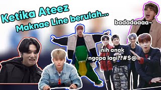 KETIKA ATEEZ 'MAKNAE LINE' BERULAH - Ateez Funny Moments