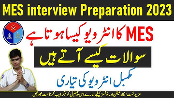mes interview 2023 - mes interview questions - mes interview preparation - mes jobs