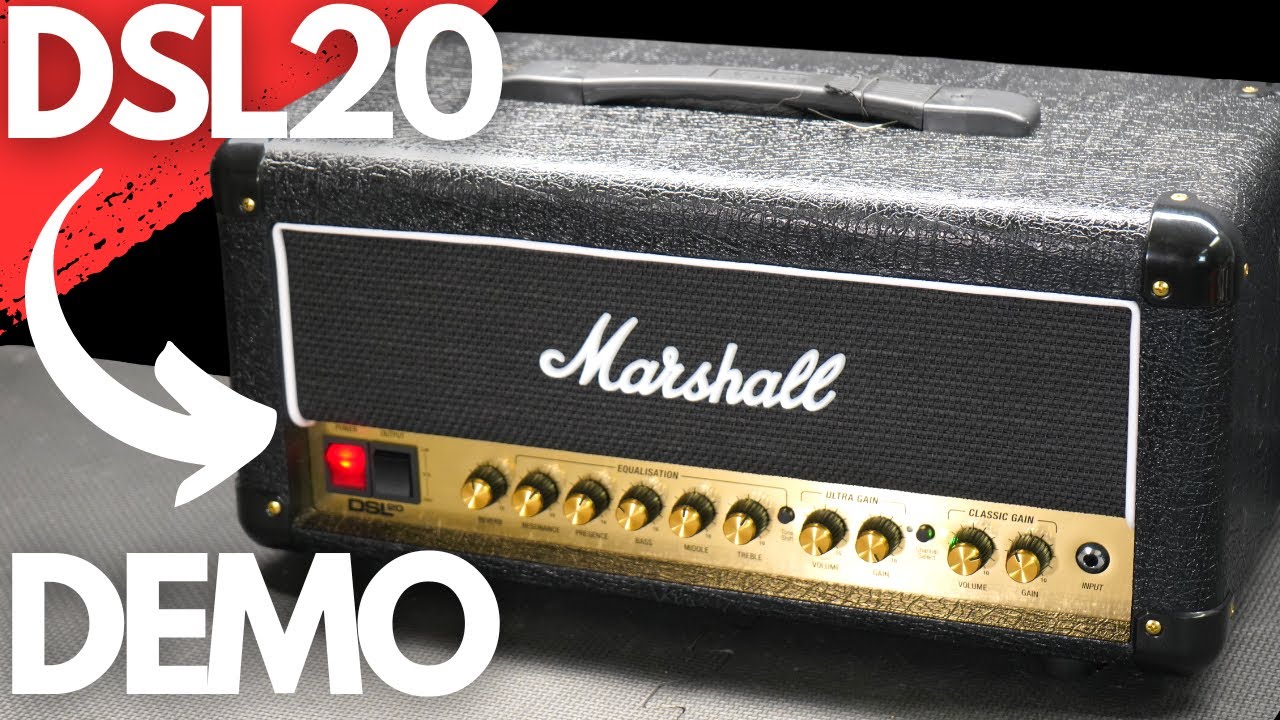 Marshall DSL20 (BEST Tube Amp Under $1000) FULL DEMO - YouTube