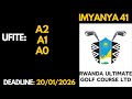 IYI MYANYA 41 NTISABA IBIHAMBAYE DEPOZA MBERE YA 20 01 2026