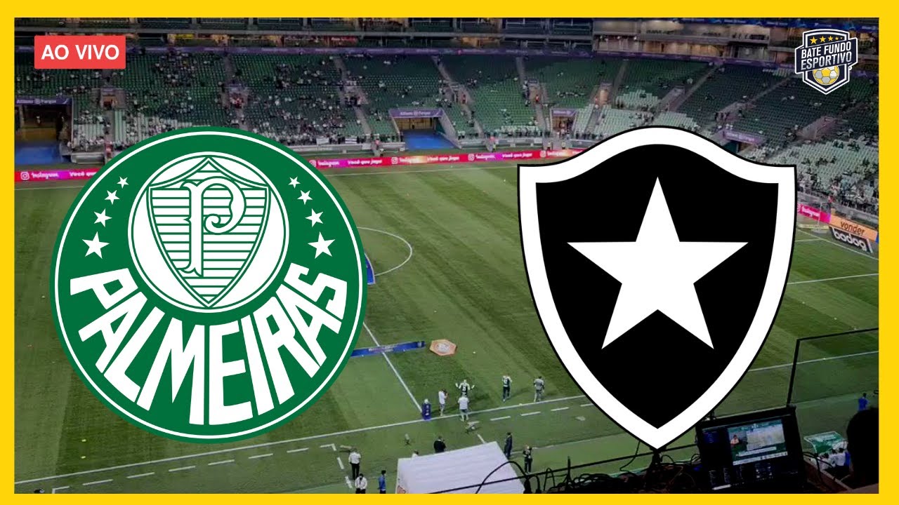 Em jogo épico, Palmeiras vira para cima do Botafogo e embola o Brasileirão