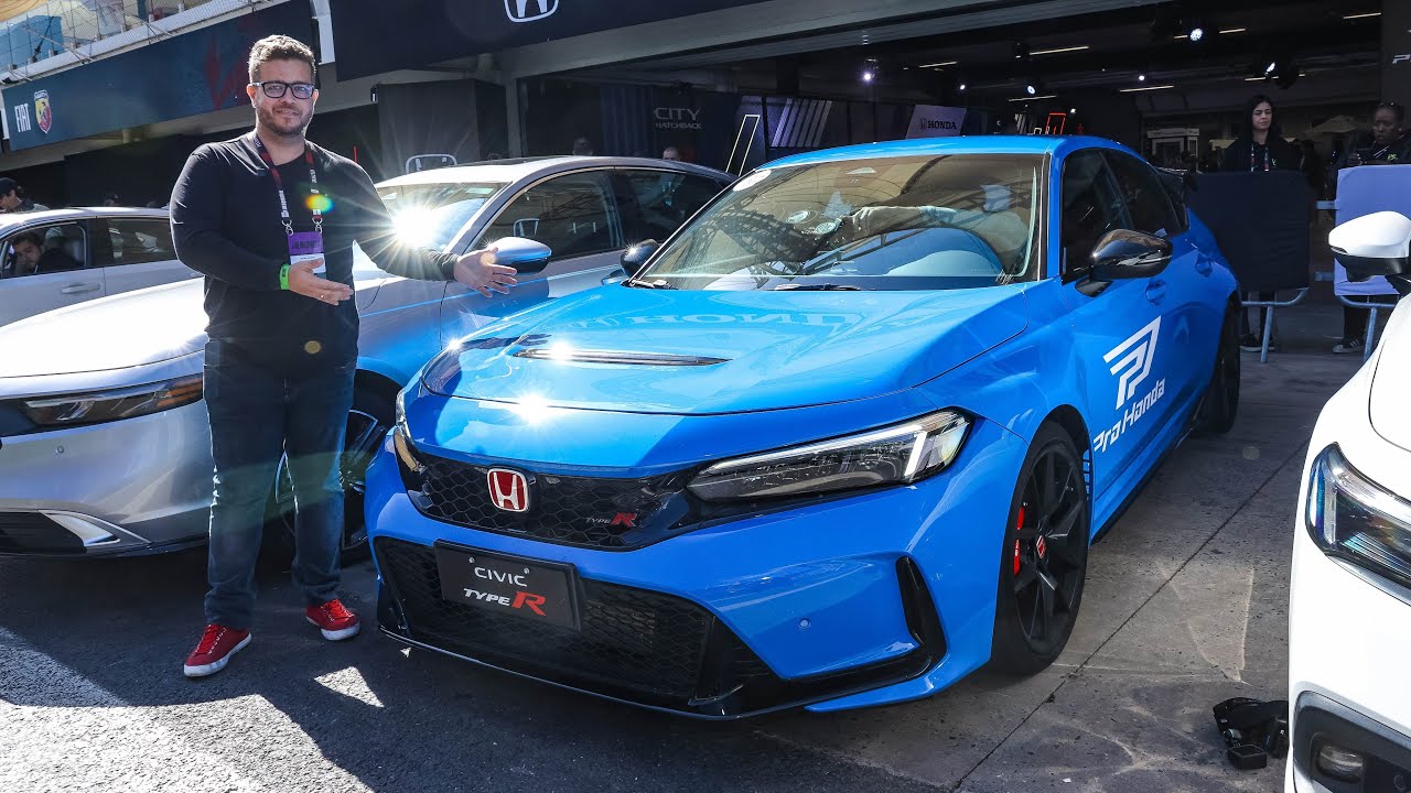 Andei Com O Novo Honda Civic Type R Em Interlagos - Cambio Manual!!