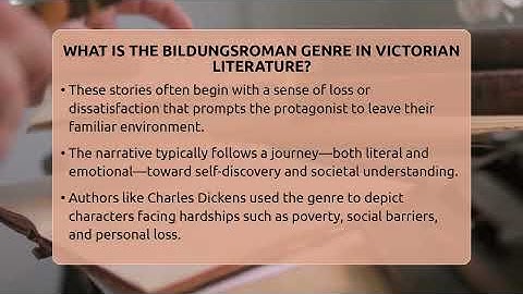 What Is The Bildungsroman Genre In Victorian Literature? - The Prose Path