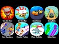 Tom Hero, Om Nom Run, Race Master, Going Balls, Hero Transform, Monster Pocket, Pokemon Game