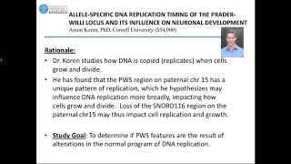 Fall 2019 Grant Award: Allele-specific DNA replication timing