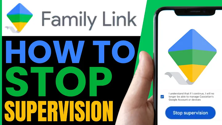 How To STOP SUPERVISION On Google Family Link (QUICK & EASY) 2025