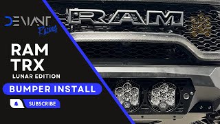 INSANE 2023 Lunar RAM TRX Build | Bumper Install | Deviant Racing