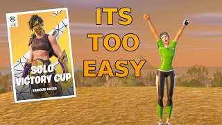 🏆DOMINATING In first Solo Cash Cup of the season! 🏆(KEYBOARD ASMR)