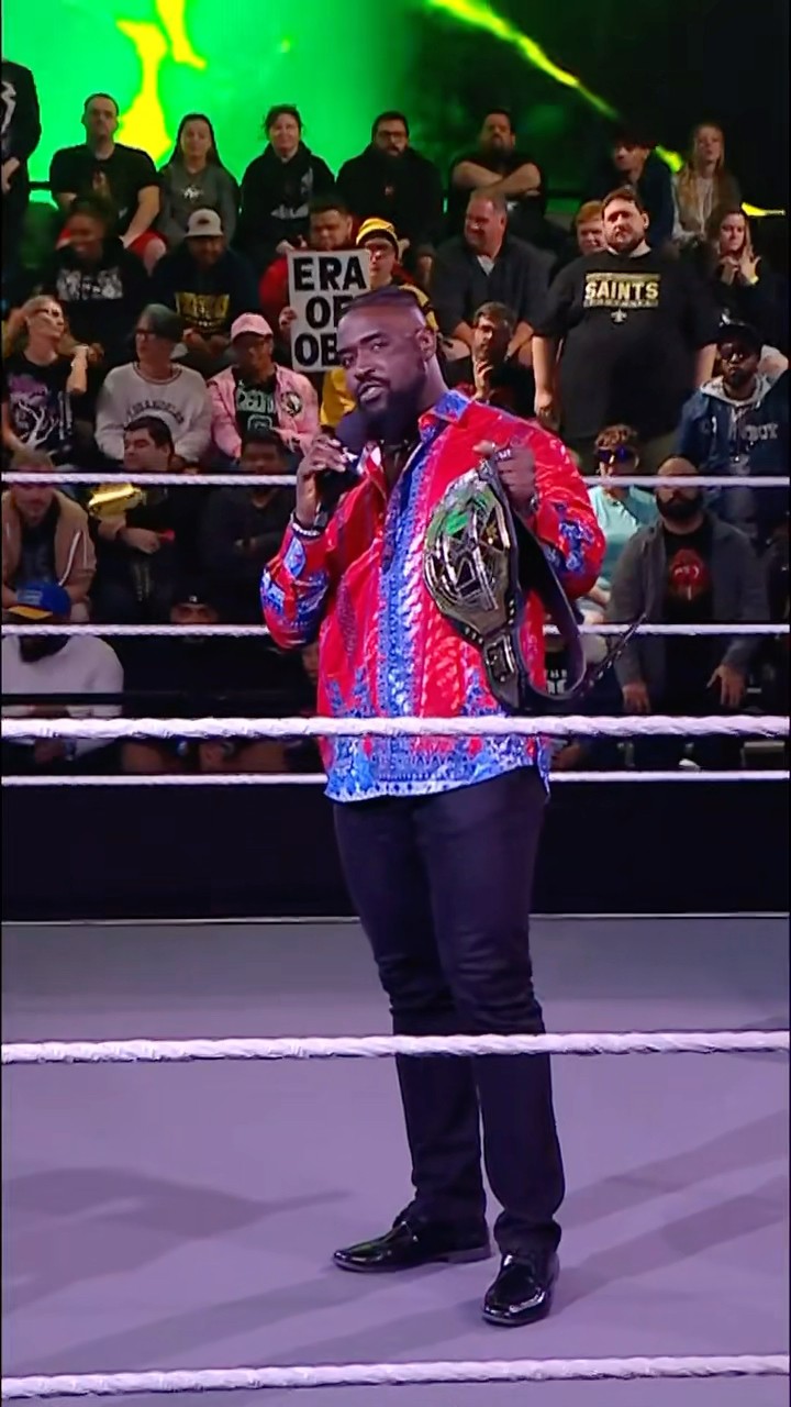 NXT is Oba Femi's kingdom now! ? #WWENXT