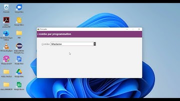 Remplissage combo par programmation WinDev