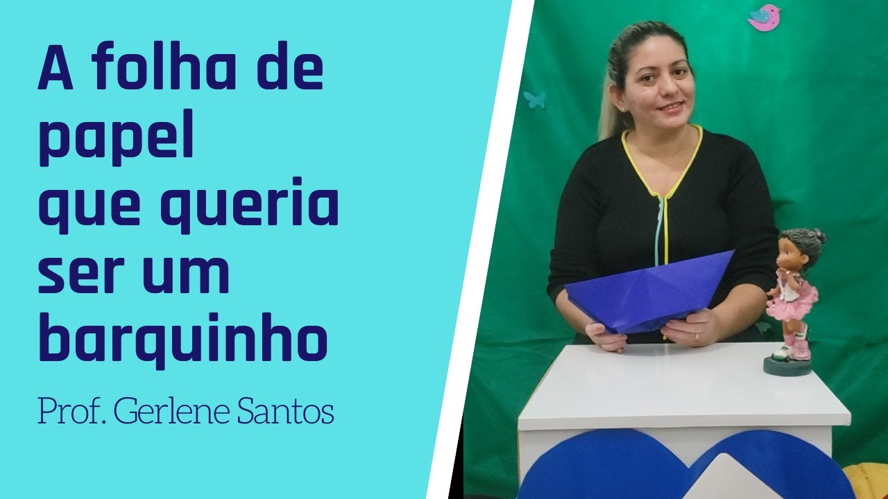 A Folha De Papel Que Queria Ser Um Barquinho
