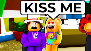 my stepsis tried to kiss me in roblox