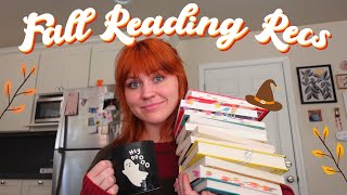 books to read while a ghost is reading over your shoulder this fall 🕯🍁 [cc]