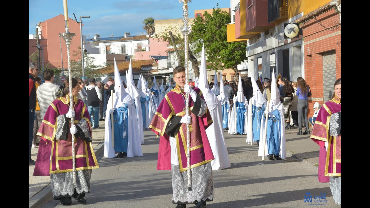 LA LINEA COFRADE. ORACIÓN EN EL HUERTO Y VIRGEN DEL AMOR EL MIÉRCOLES SANTO 2025