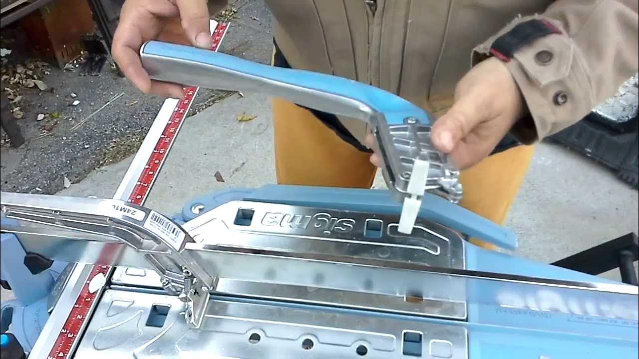 Sigma Sliding Square - Series 3 Tile Cutter