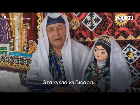 73-летняя создательница кукол из Рудаки показывает, как раньше одевались предки