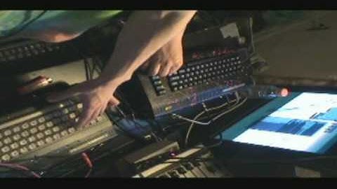 Dual Commodores C64 running Mssiah and Cynthcart