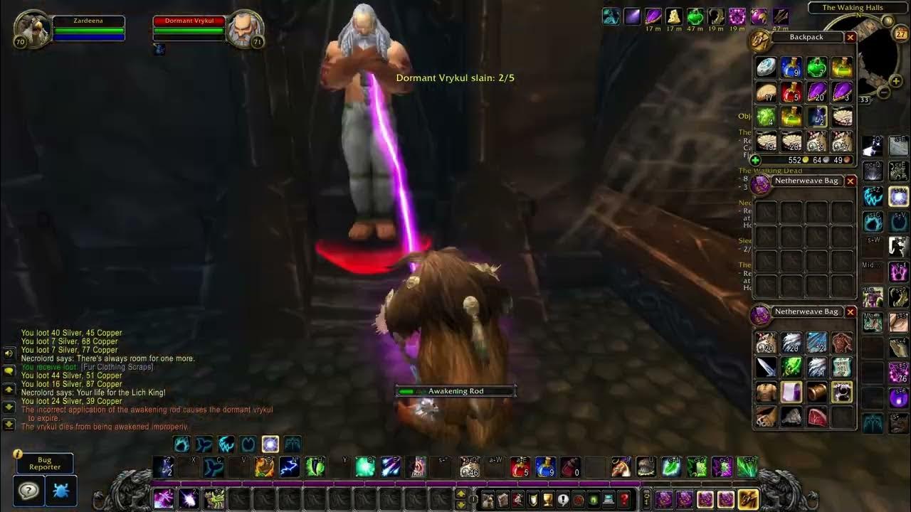 How to do Sleeping Giants quest WOTLK Classic beta YouTube