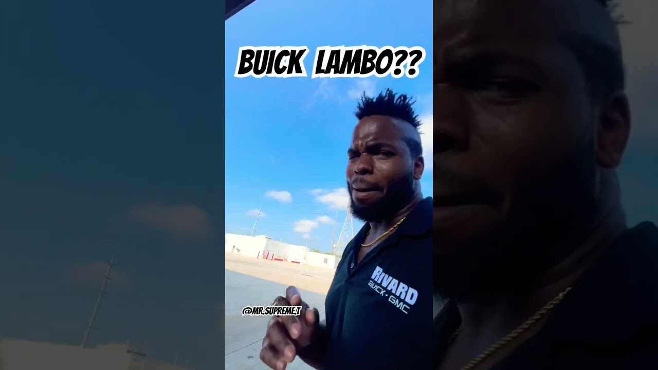 Lamborghini Buick? 