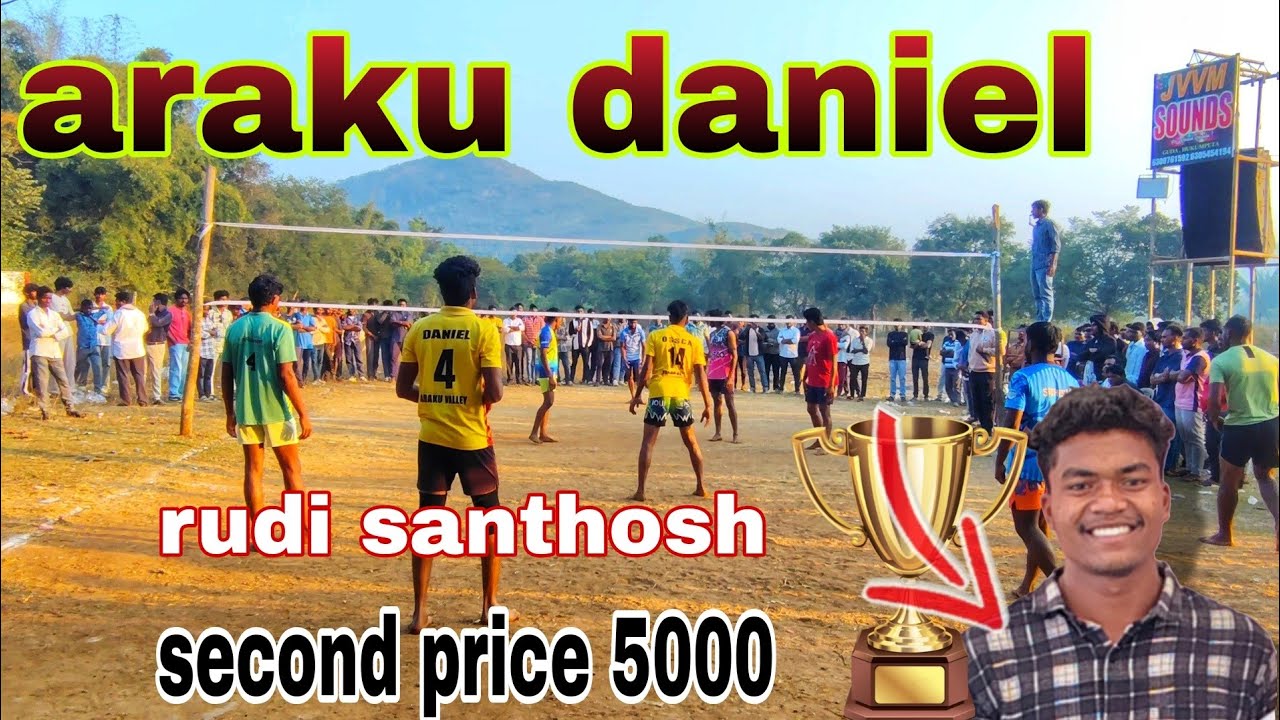 Araku Daniel team vs rudi santhosh team tournament guda 