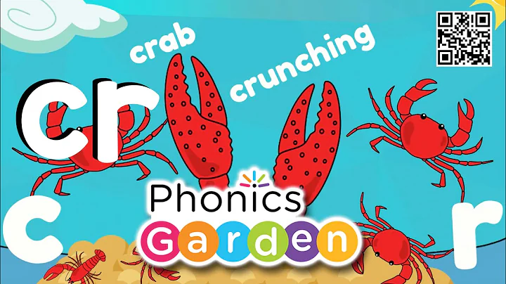 CR Blend | Simple Singing Phonics | Letter Blend Sounds | Phonics Garden