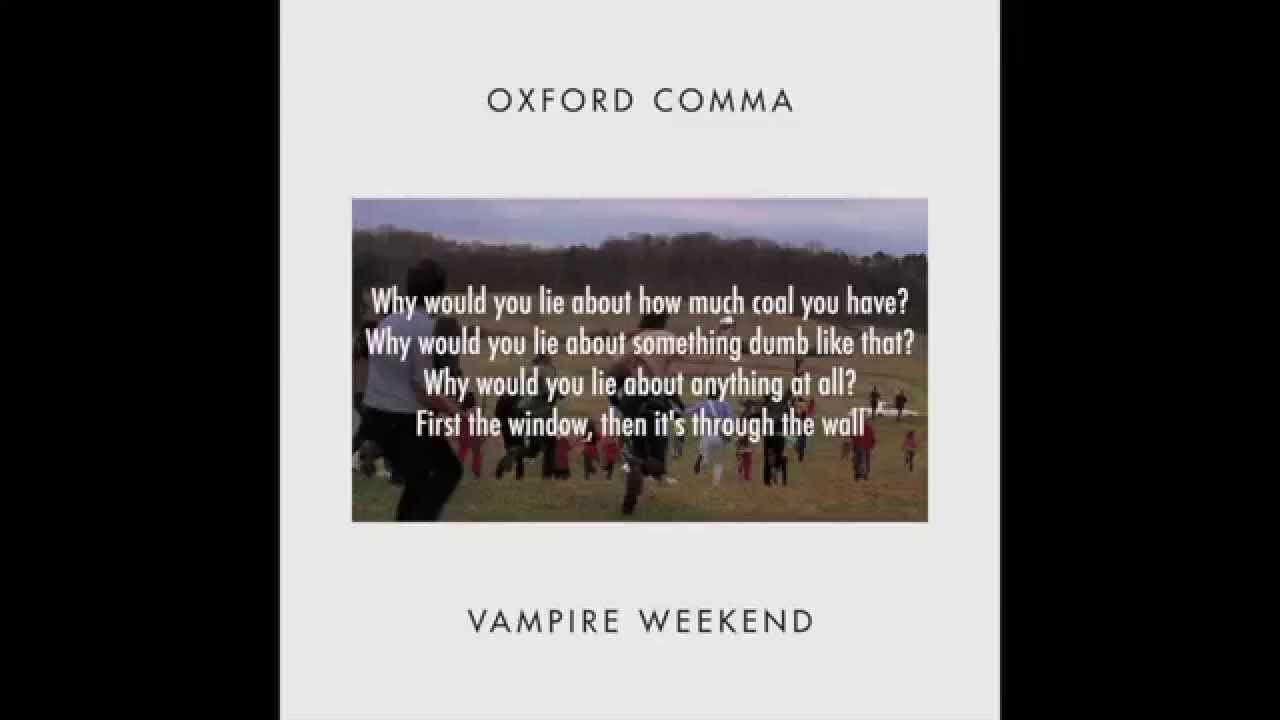 Vampire weekend only god was above us