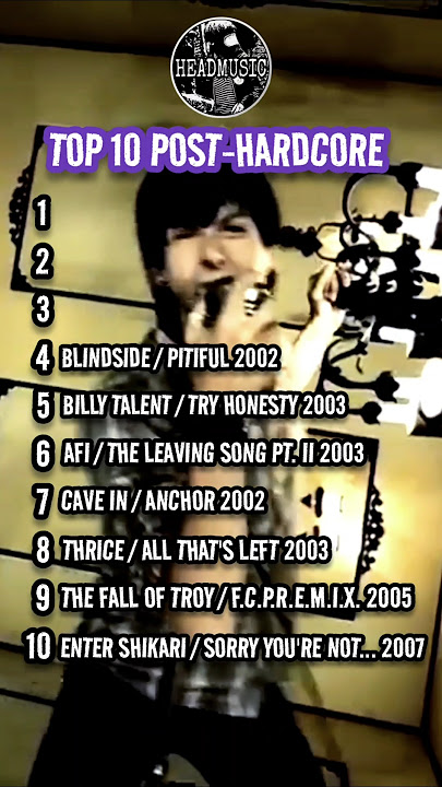 TOP 10 POST-HARDCORE