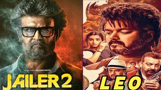 Jailer-vs-Leo Movies Biggest Clash 🔥😱 Rajinikanth vs vijay thalapaty   #leovsjailer