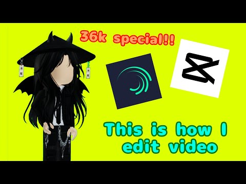 This is how I make video//36k special!!//#roblox #alightmotion #tutorial