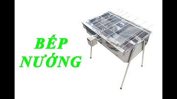 Bếp nướng than hoa tự xoay cỡ đại nướng gà, chim cút,sườn,củ quả,...vv