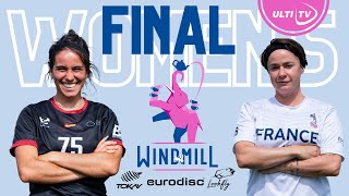 Germany vs France - 🥈 WOMEN'S FINAL 🥇 - Windmill Tournament 2023 // #EUC2023 FRIENDLY