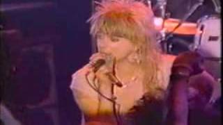 Axl Rose joins Michael Monroe on stage.