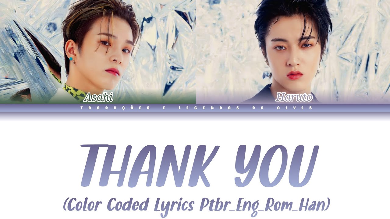 TREASURE - THANK YOU (Color Coded Lyrics Ptbr_Eng_Rom_Han) - YouTube